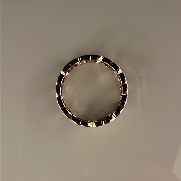 Chanel Gold Chain Link CC Band Ring | Size 6 | Brand New - Picture 3 of 4